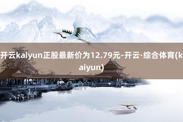 开云kaiyun正股最新价为12.79元-开云·综合体育(kaiyun)